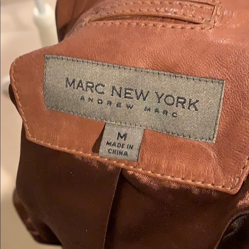 Marc New York leather jacket - Picture 3 of 4
